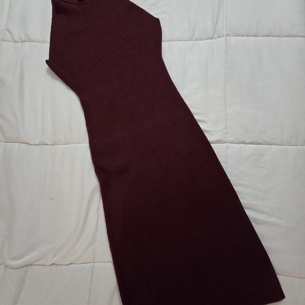 Rue21 Sleeveless Bodycon Wine Dress